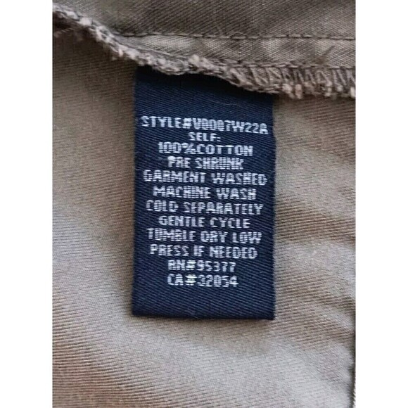 Sanctuary Olive Green Shawl Collar Waist Tie Vest Women's Size S - Picture 8 of 8